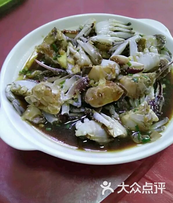 吕四海鲜馆-炝蟹图片-崇明区美食-大众点评网