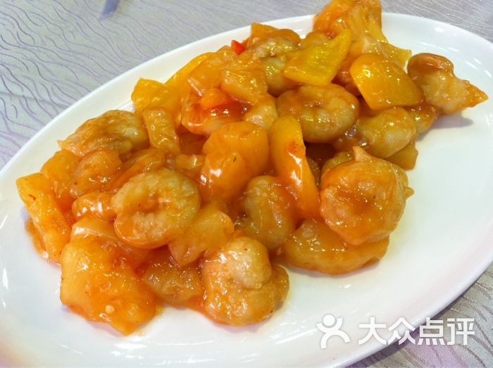 菠萝虾球