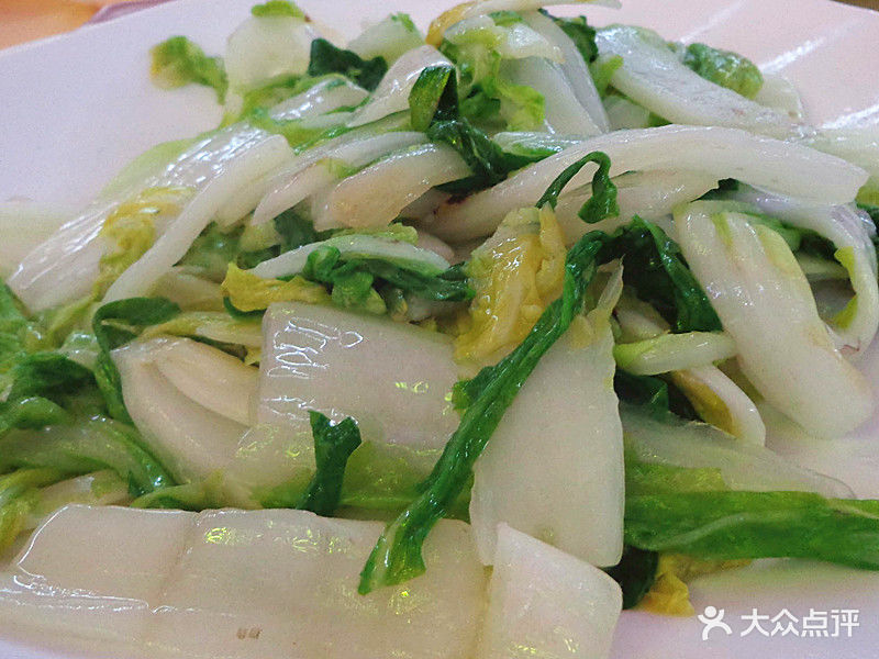 清炒黄芽白