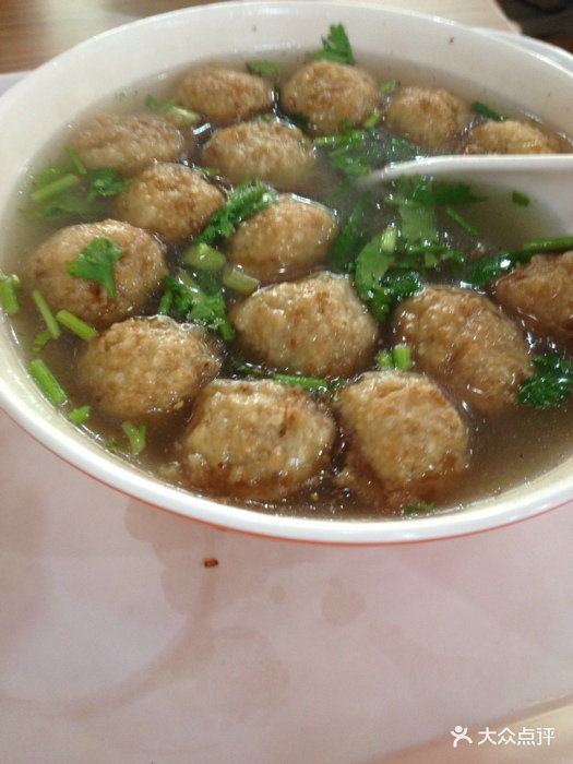 吕氏豚馒(健康路店)绿豆丸子汤图片