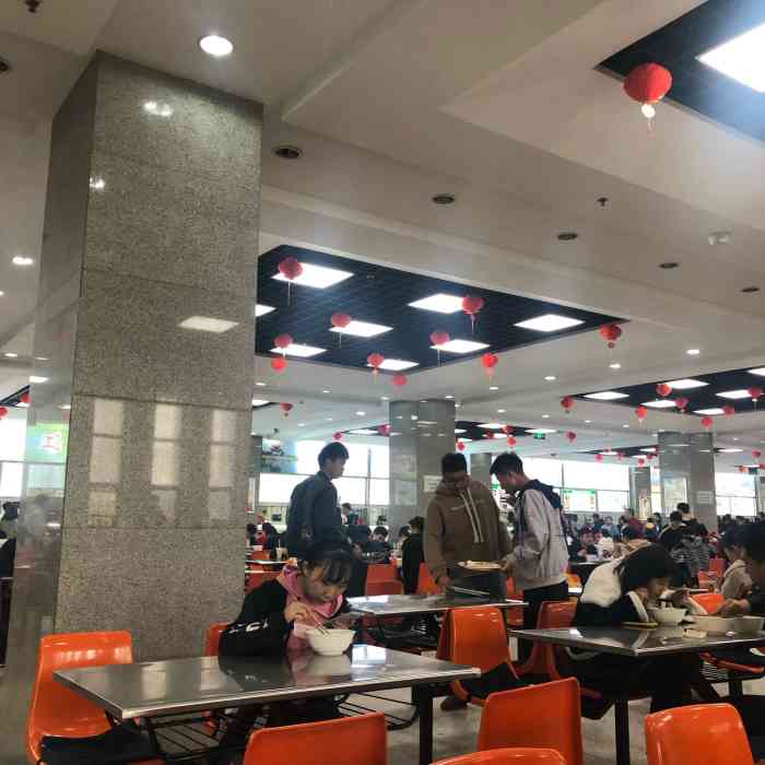 天津城建大学第二食堂-"又回到了(*^▽^)/★*☆学校,.