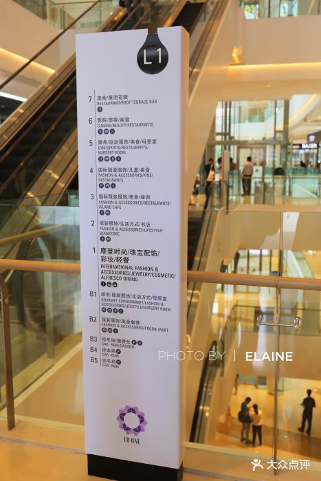 luone凯德晶萃广场--楼层分布图图片-上海购物-大众