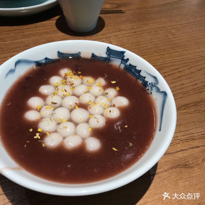 桂花赤豆小圆子