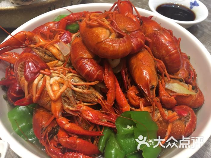 白灼小龙虾