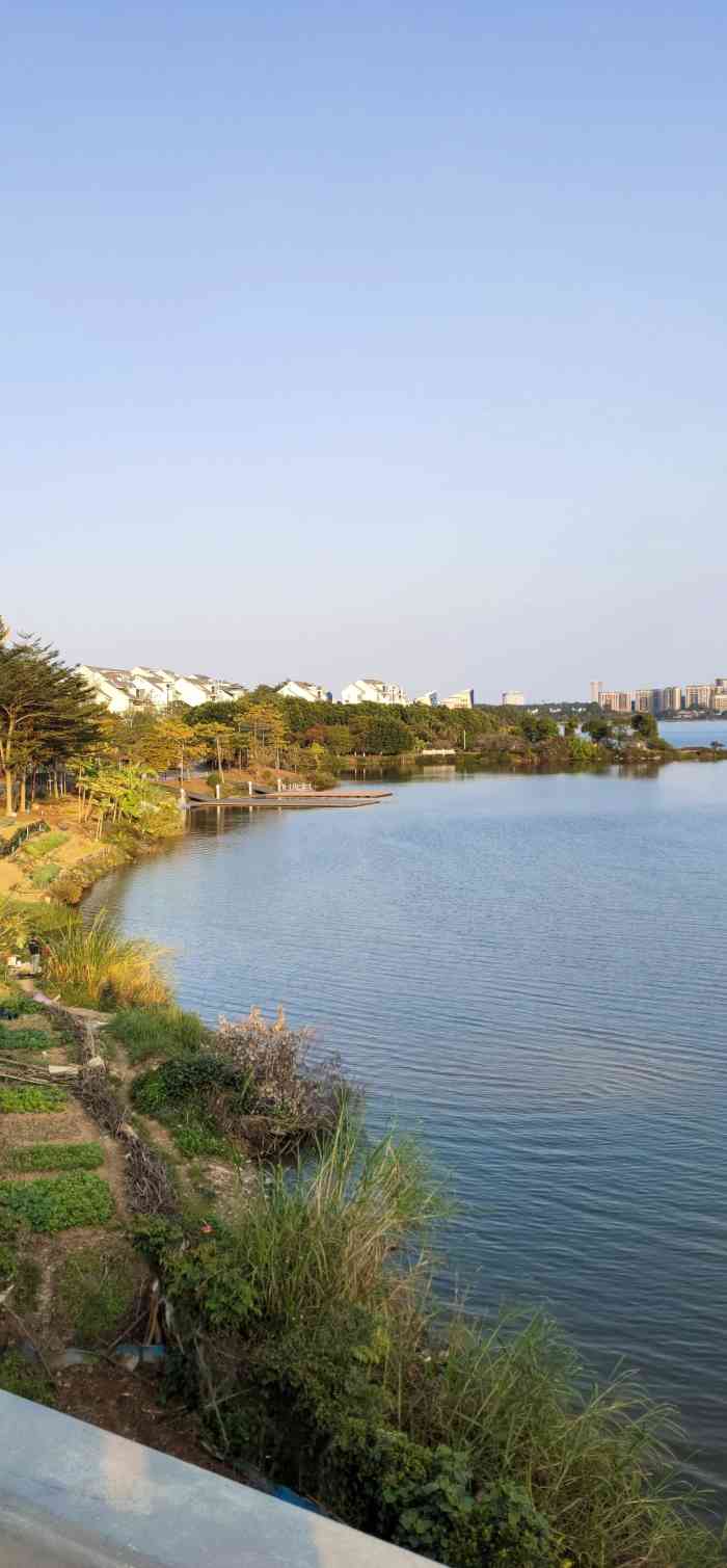 松山湖生态景区(松湖烟雨)-"双十一去东莞松山湖跟团一天游,距离入口