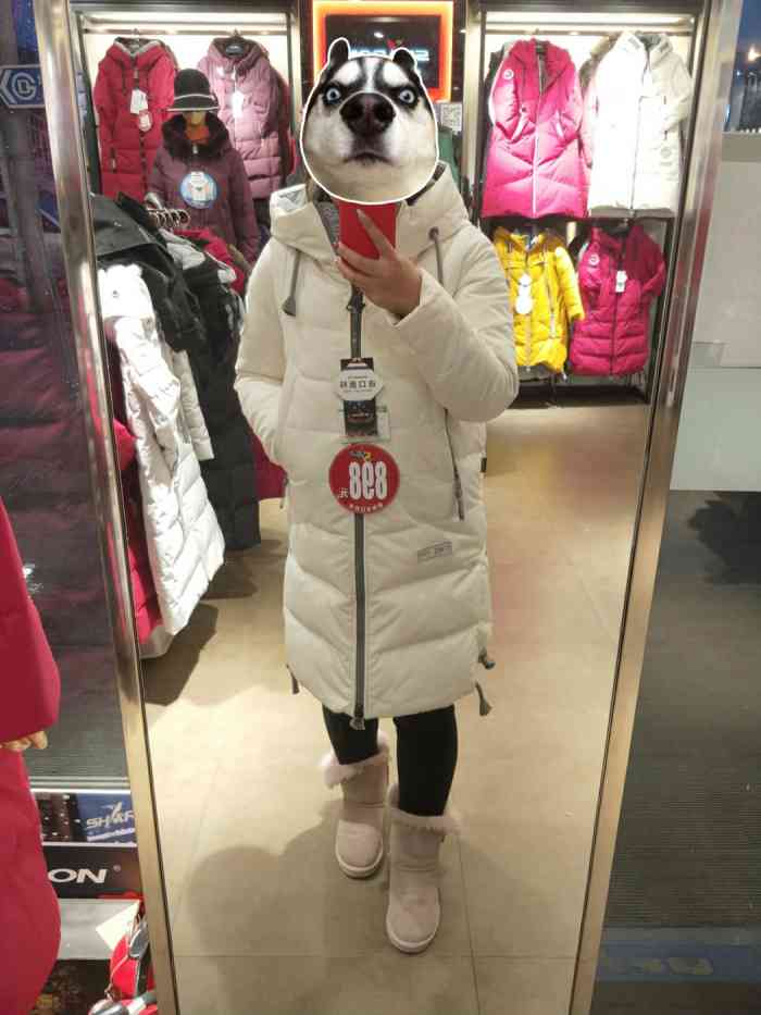 雪伦(新街口百货商场店)-"品牌的羽绒服.质量不错.手感很好. [调.