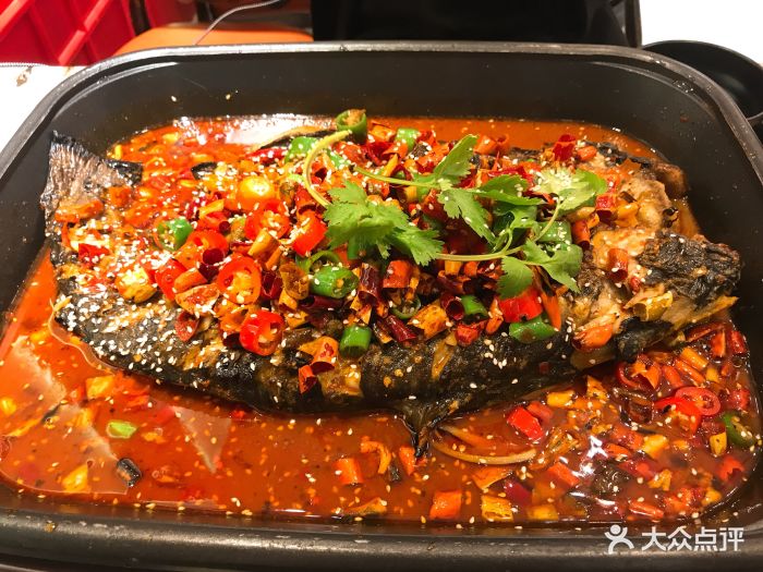 鱼火火烤鱼专门店(金地天悦店)香辣诱惑烤清江鱼图片