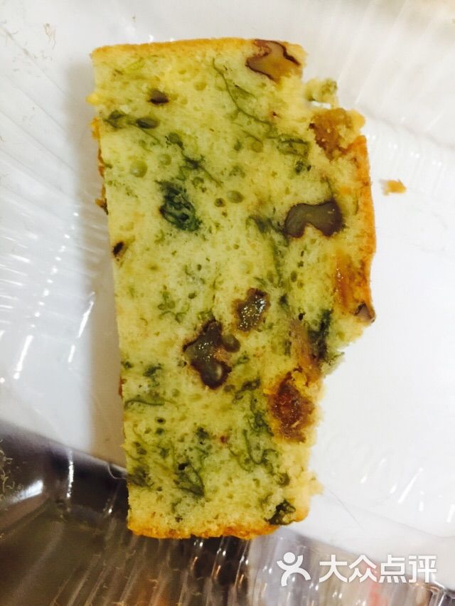 张小妹幸福烘焙坊-紫菜核桃蛋糕图片-西安美食-大众点评网