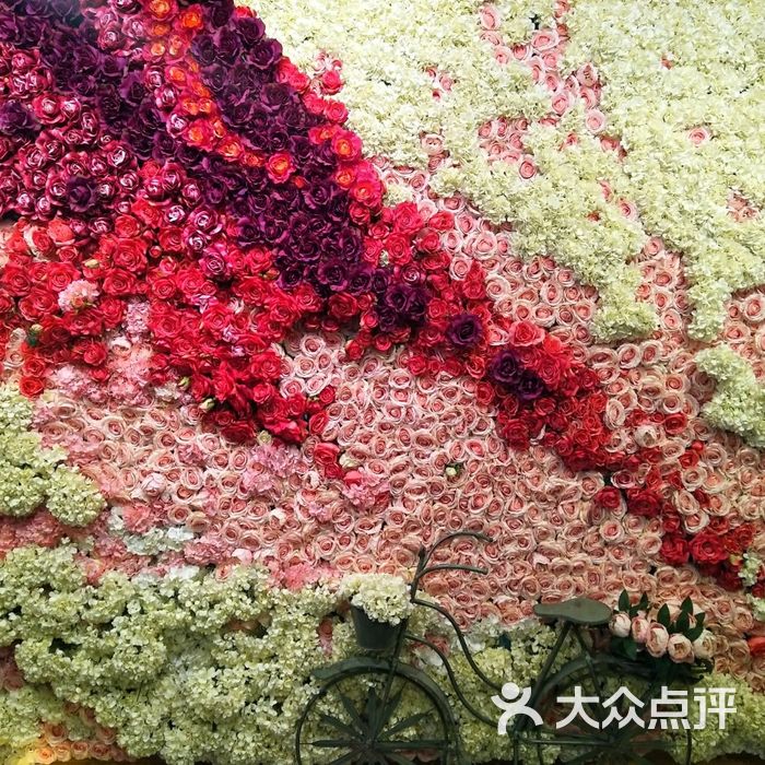 花元素鲜花主题餐厅