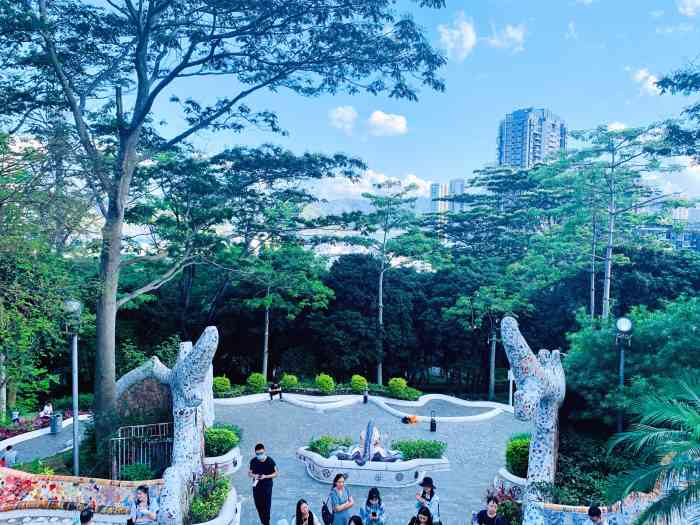 海山公园-"海山公园9893 盐田的海山公园,大众.