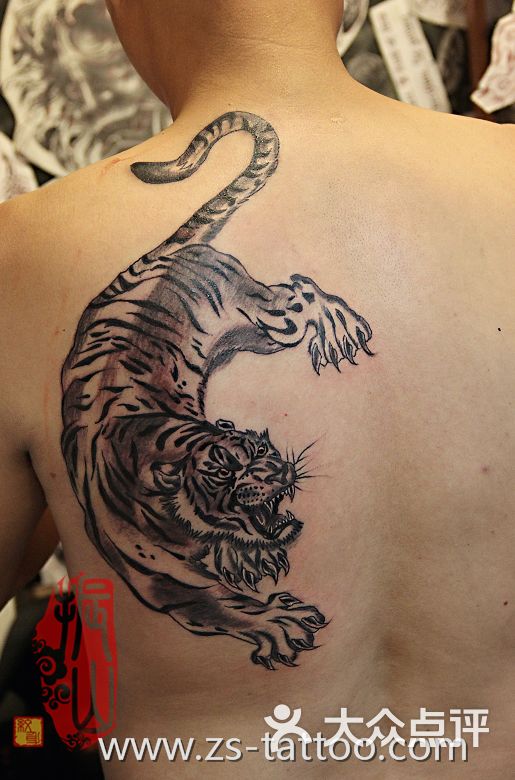 纹身 老虎嘴内容图片分享