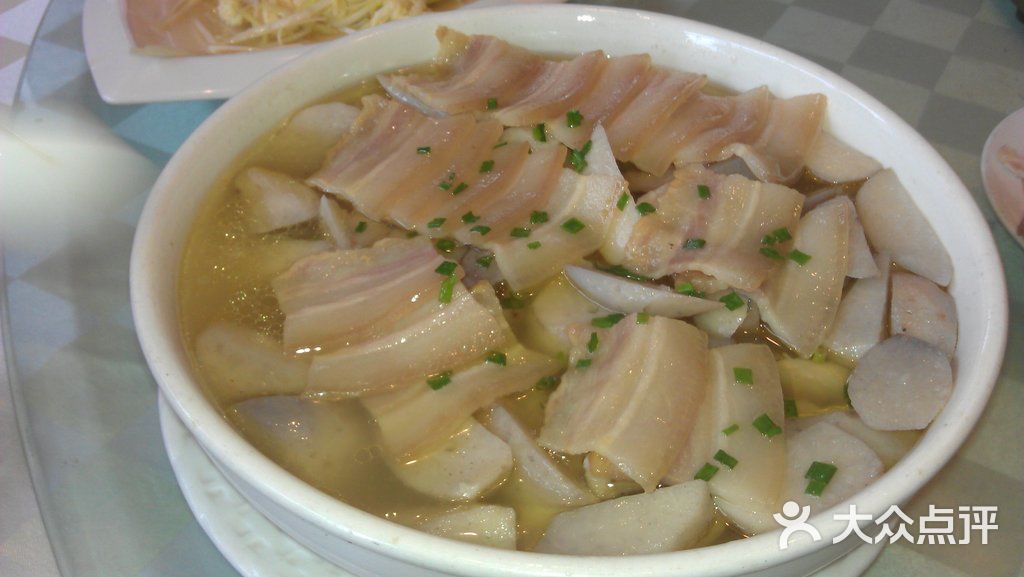 锦延大酒店-咸肉蒸芋艿图片