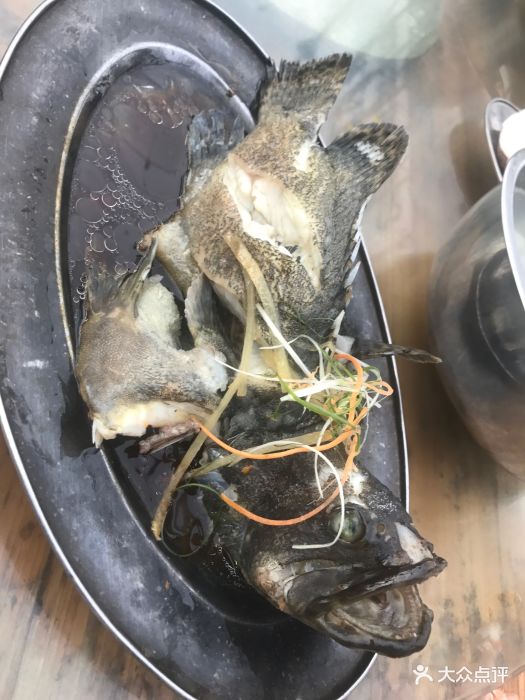 阿浪海鲜连锁加工店(b栋2排1号火车头店)清蒸石斑鱼图片
