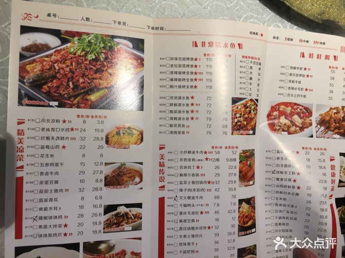 川味人家(鄞州旗舰店)菜单图片
