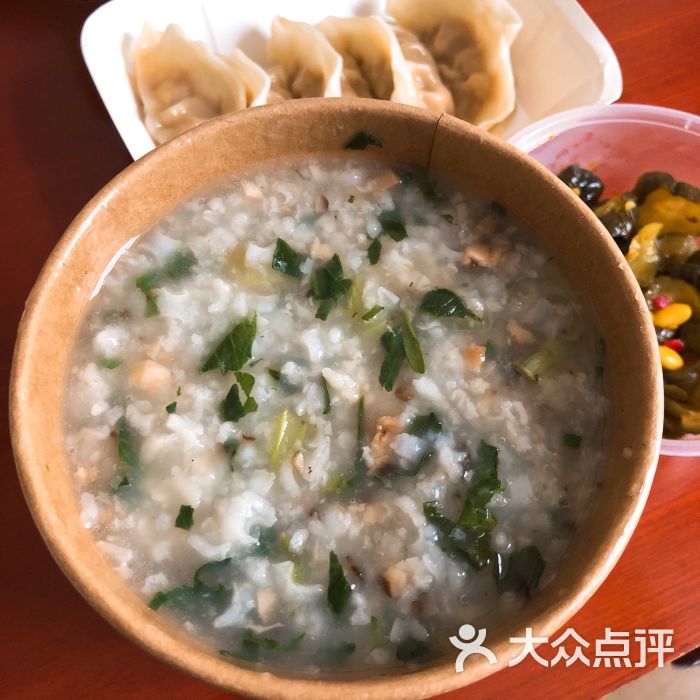 四季粥铺(南昌店)香菇青菜粥图片 第1张