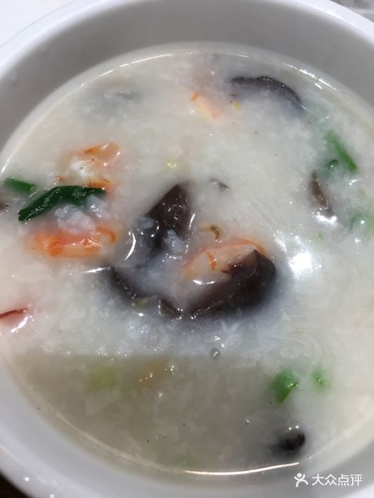 如轩海鲜粥城(科华北路店)干贝海参鲜虾粥图片