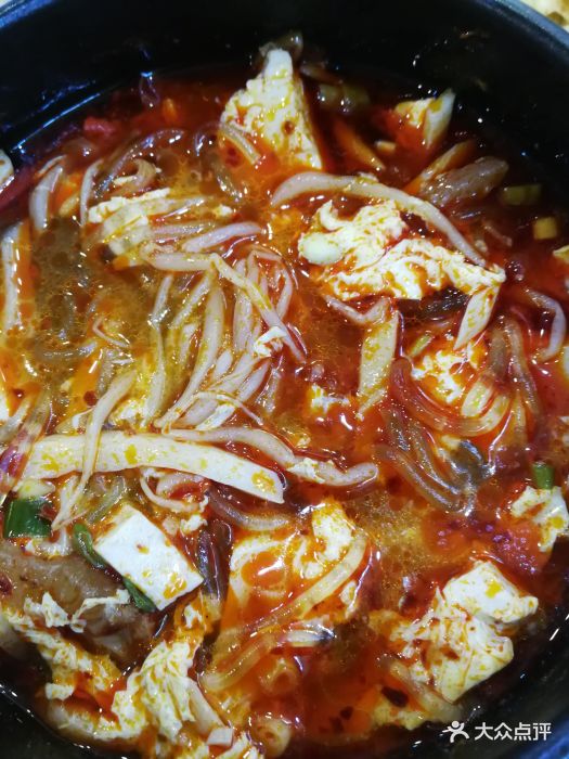 辣牛肉粉丝汤