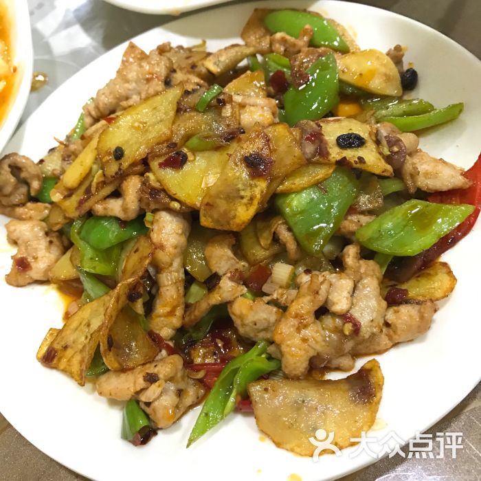 土豆片盐煎肉