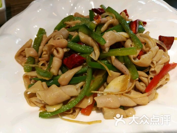 青椒鸭肠