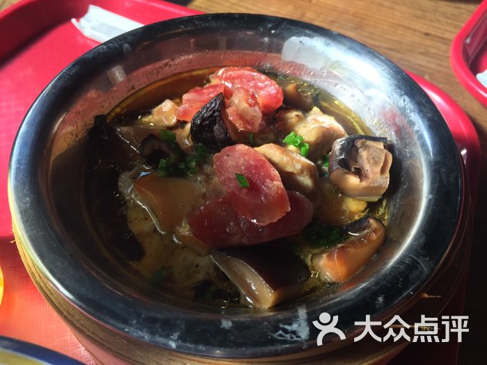 腊鸡香菇饭