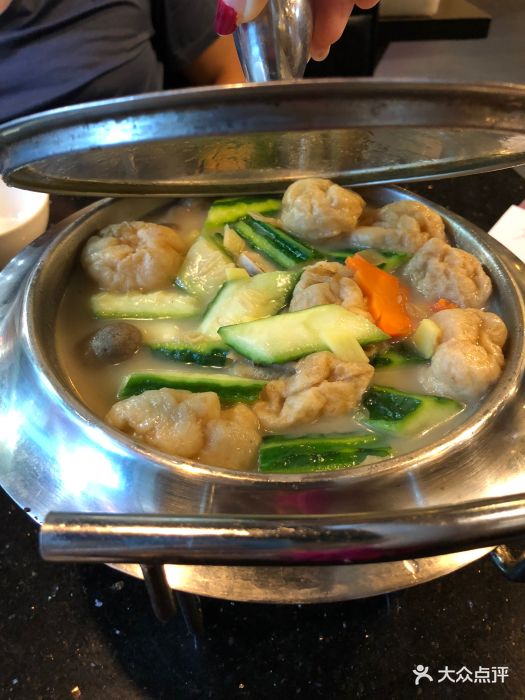 锅仔胜瓜罗定鱼腐