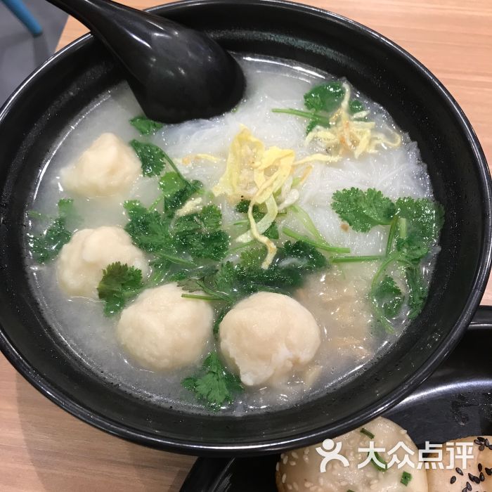 小杨生煎(正大广场店)鱼丸粉丝汤图片 第2张