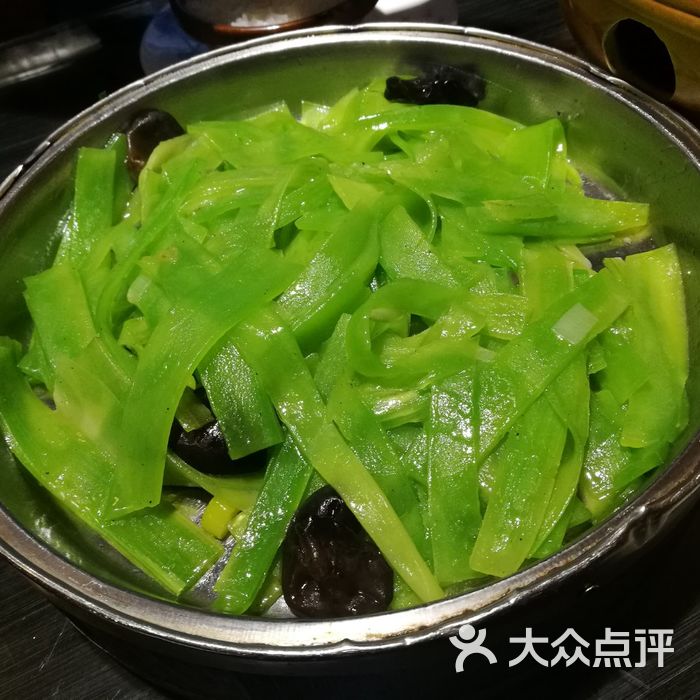 江城小馆陕南妈妈菜陕南莴笋尖图片-北京陕菜-大众点评网