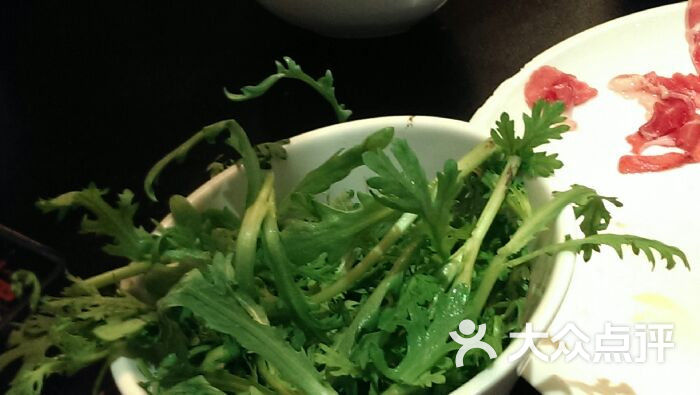 重庆小天鹅菜上泥土图片-北京重庆火锅-大众点评网