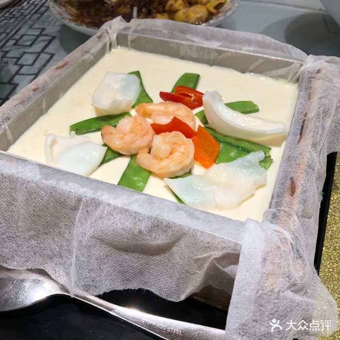 纯再餐厅(光明广场店)木盒海鲜豆腐图片