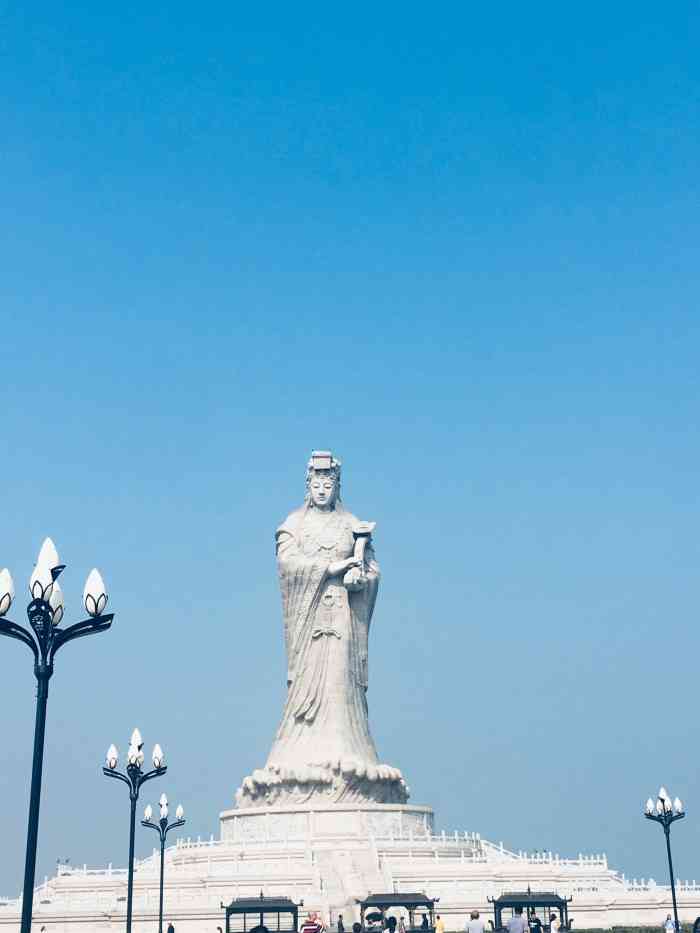 天津妈祖文化园-"得自己开车去,因为还没有正式开放,.