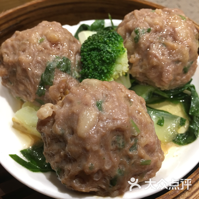 陈皮蒸牛肉丸