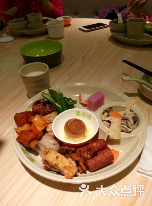 素香阁素食自助餐厅的点评