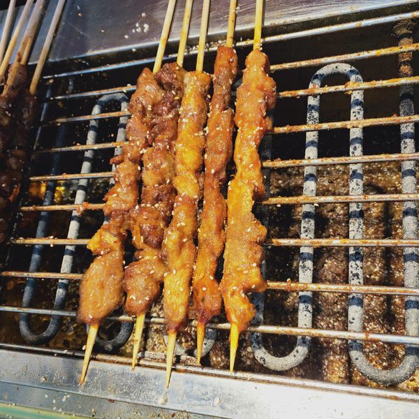 电烤鸭肉串