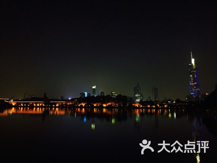 玄武湖公园夜景图片 第4张