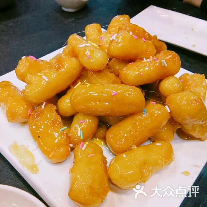 拔丝奶豆腐