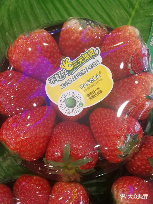 农场种出来的香蕉,清清楚楚写着是进口香蕉.