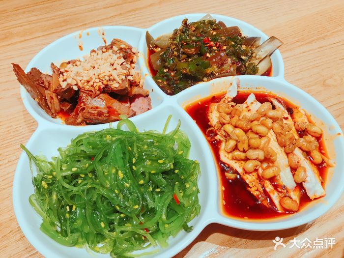 蓉李记成都名小吃(长宁来福士店)冷菜四拼图片 第496张