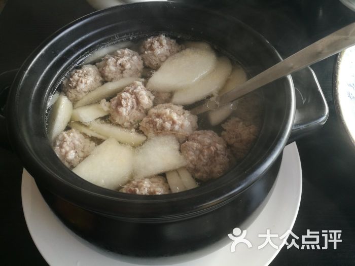雪梨肉丸汤