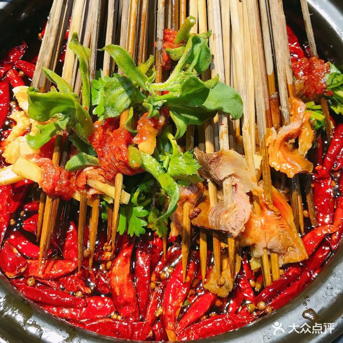 大签门牛肉火锅串串(定西路店)冰草牛肉图片 第669张