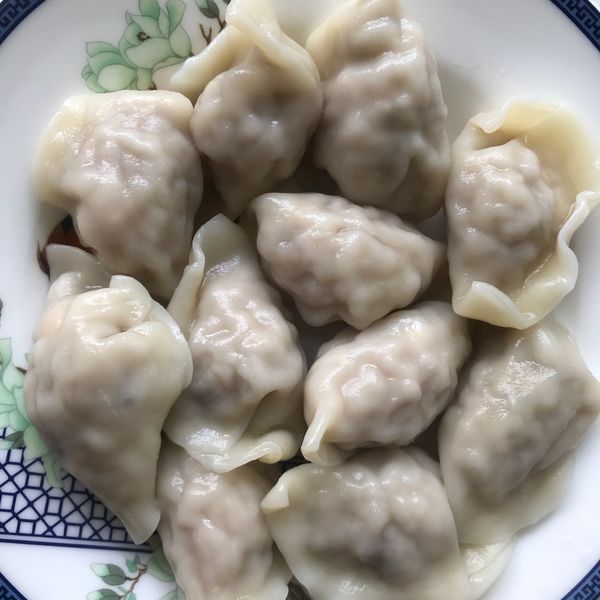 冬菇马蹄饺子