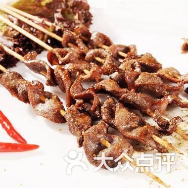 烧烤摊鸡胗图片 - 第9张
