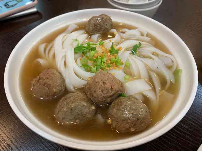 食味稻汕头小吃(方庄店)-"牛肉丸河粉味道极好 不光粉口感好 汤也美.