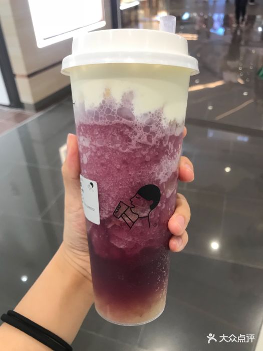喜茶(长宁龙之梦店)多肉葡萄图片 - 第4张