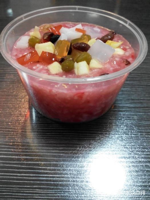 草莓冰粥