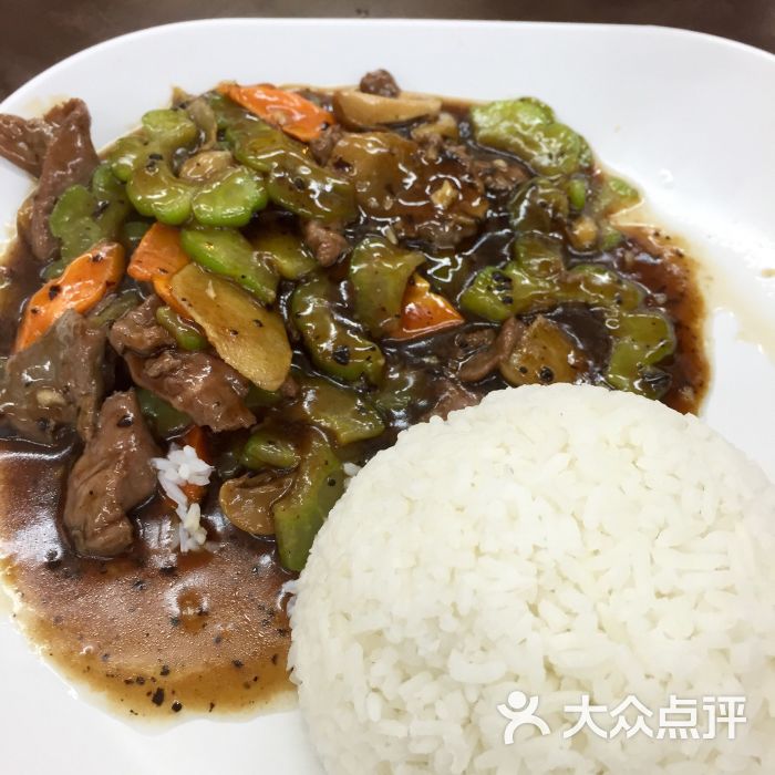 苦瓜牛肉饭