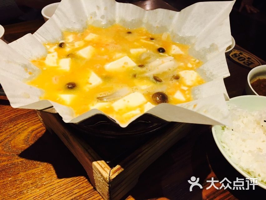 一茶一坐(西湖银泰店)蟹黄豆腐煲图片 第4张