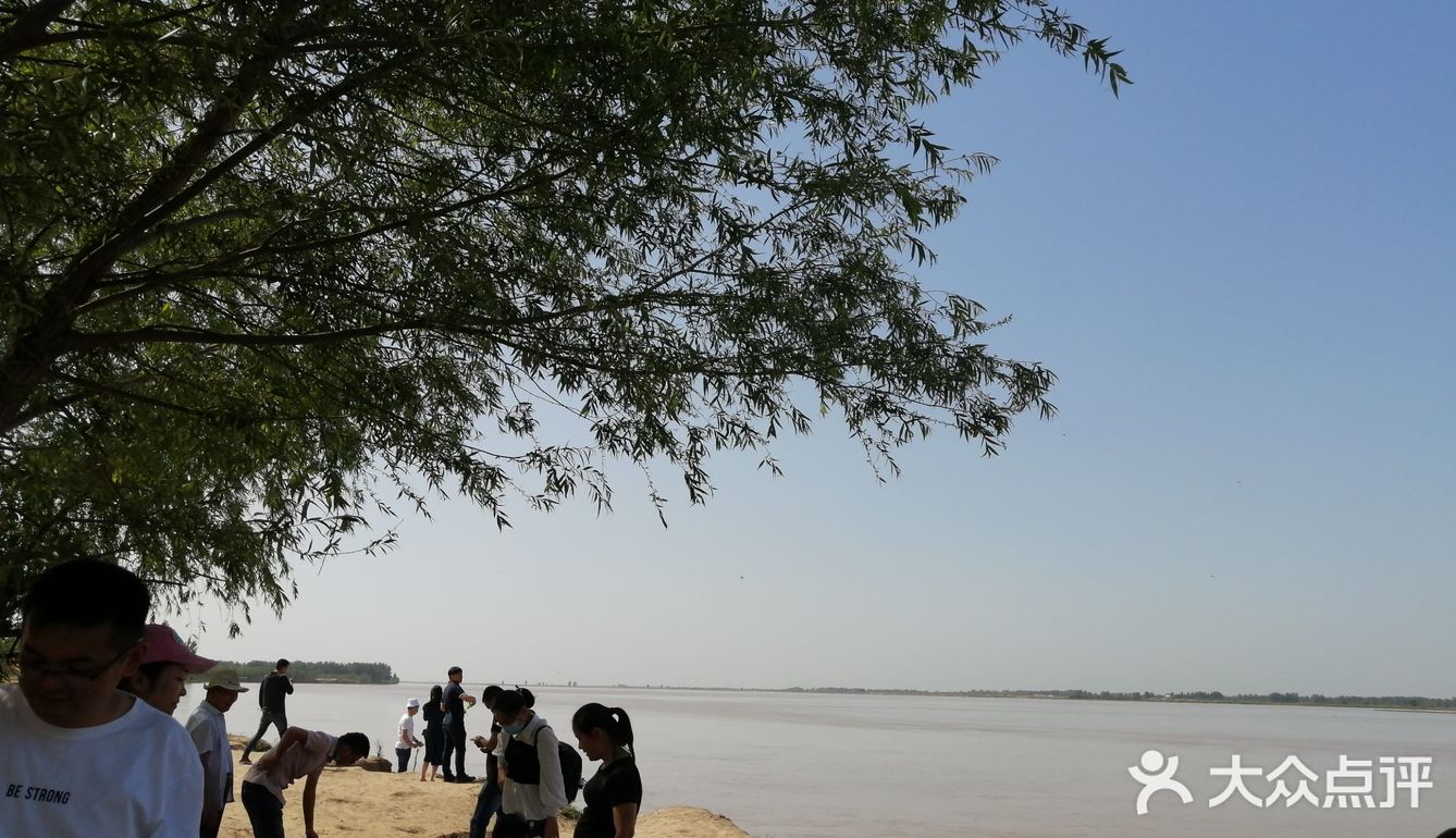 黄河湿地公园真的是挺大的今天天气很热来这边乘凉的