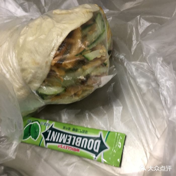 鸭肠卷饼