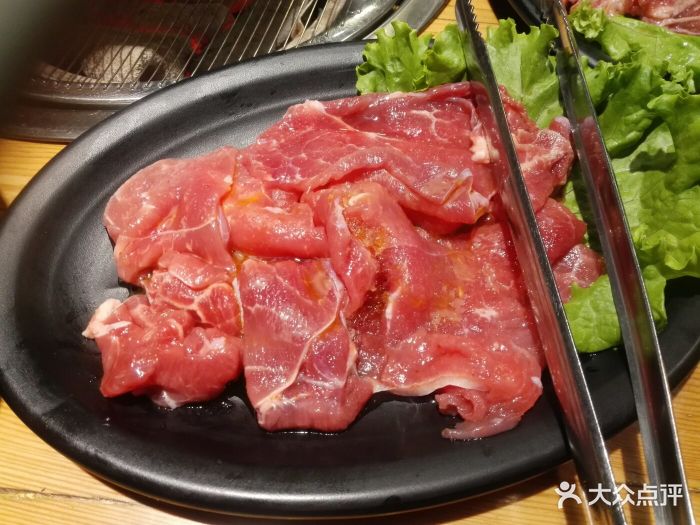 韩e舍炭火烤肉店(地王国际店)烤瘦牛图片 - 第46张