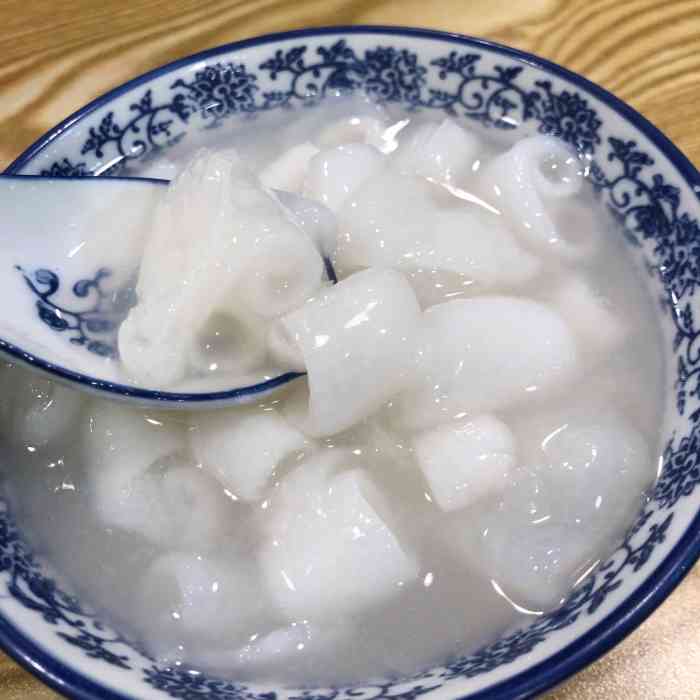 黄记潮汕甜汤-"「姜薯拼绿豆」第一次吃到姜茨(cí)口.